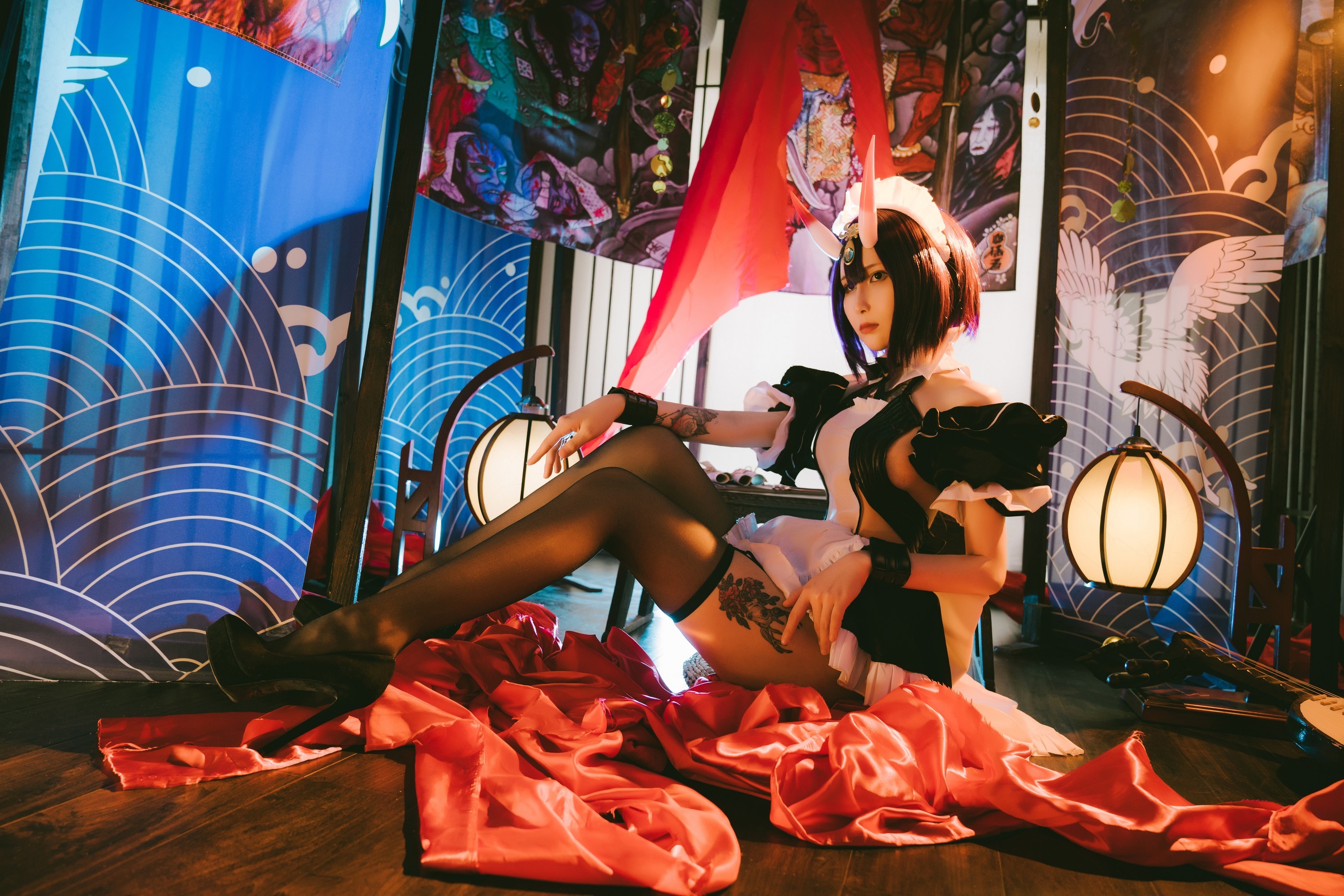 图片[1]-Vams子 – NO.004 酒吞童子 [42P]-XikXak